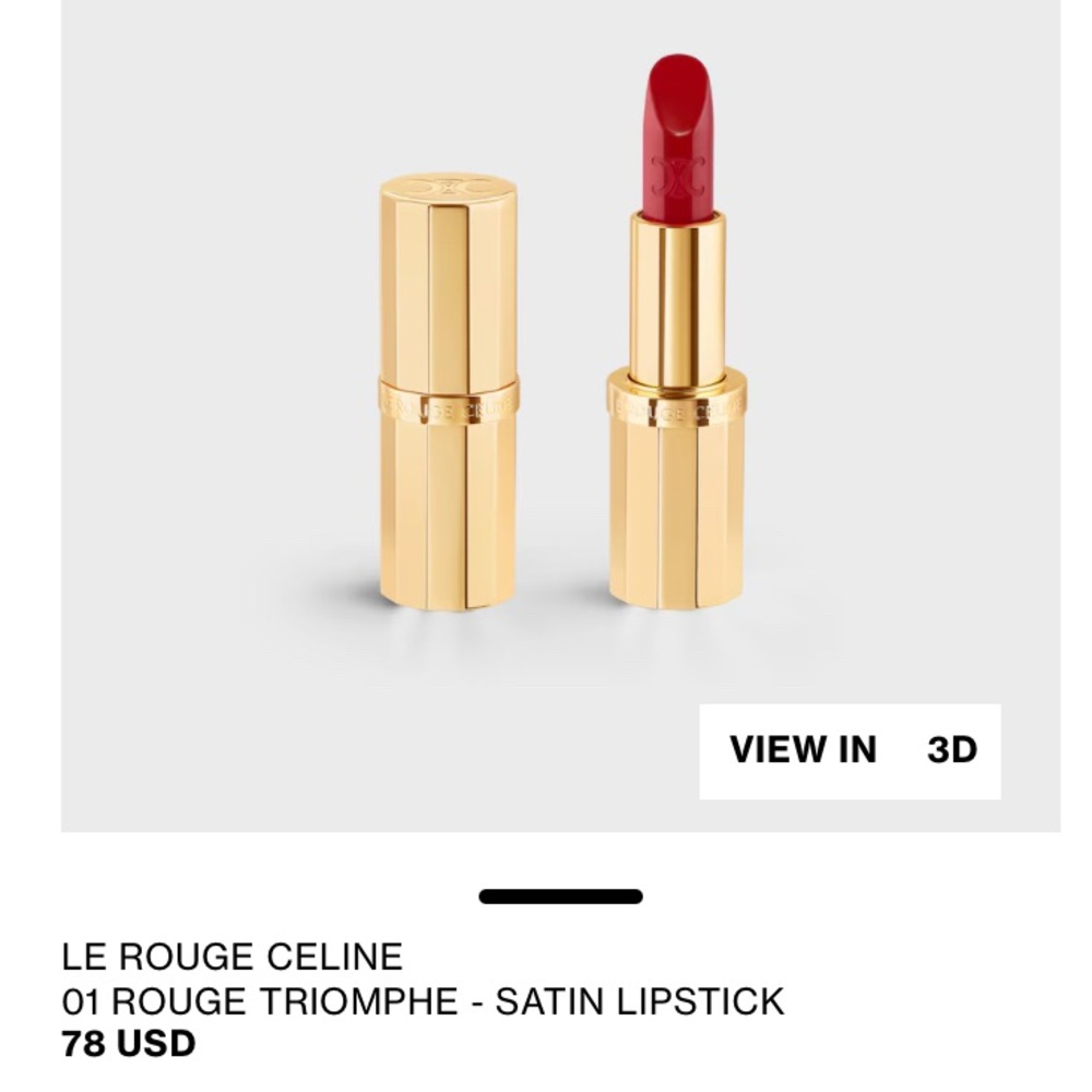 Celine Le Rouge 01 Triomphe NWT